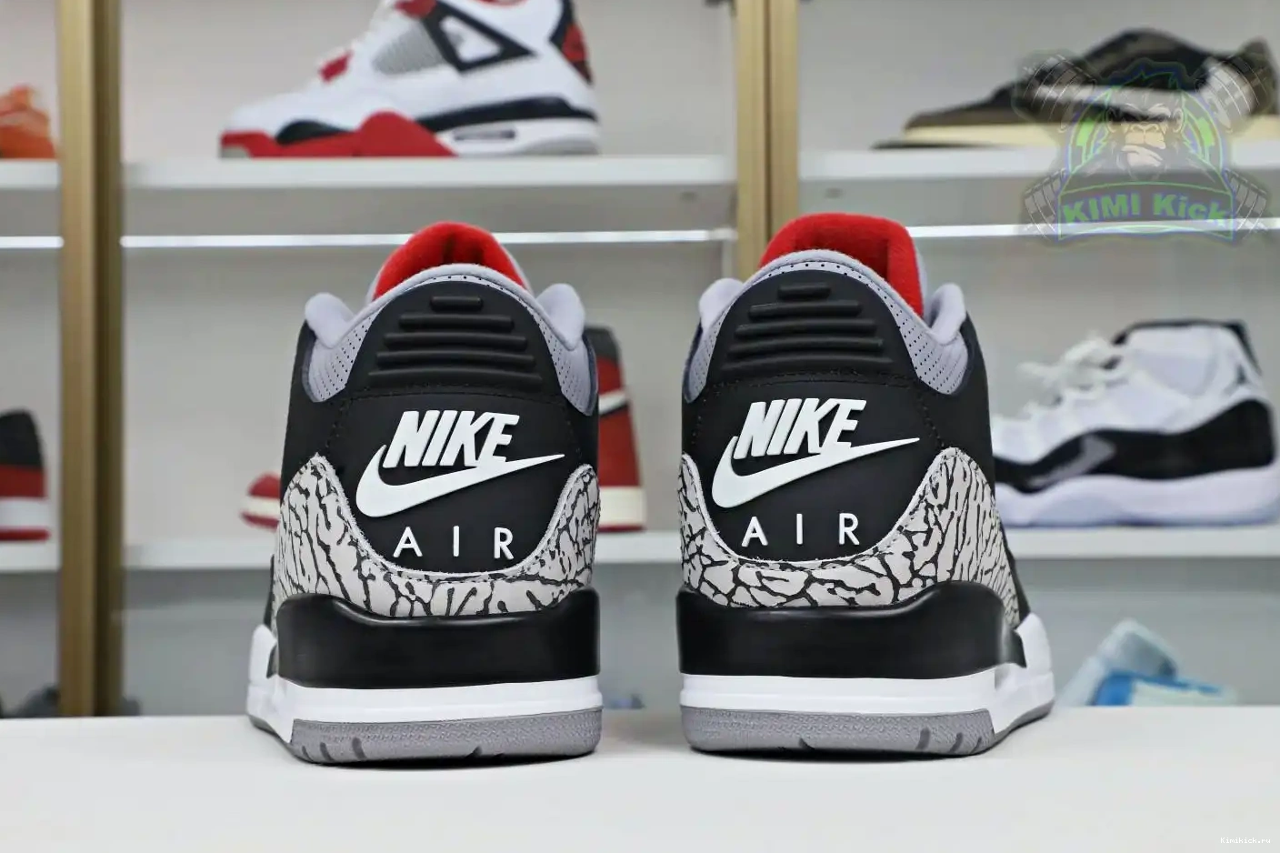 2018（854262-001）  Jordan blackcement retro 3 Air Kimikick Jordan 0328